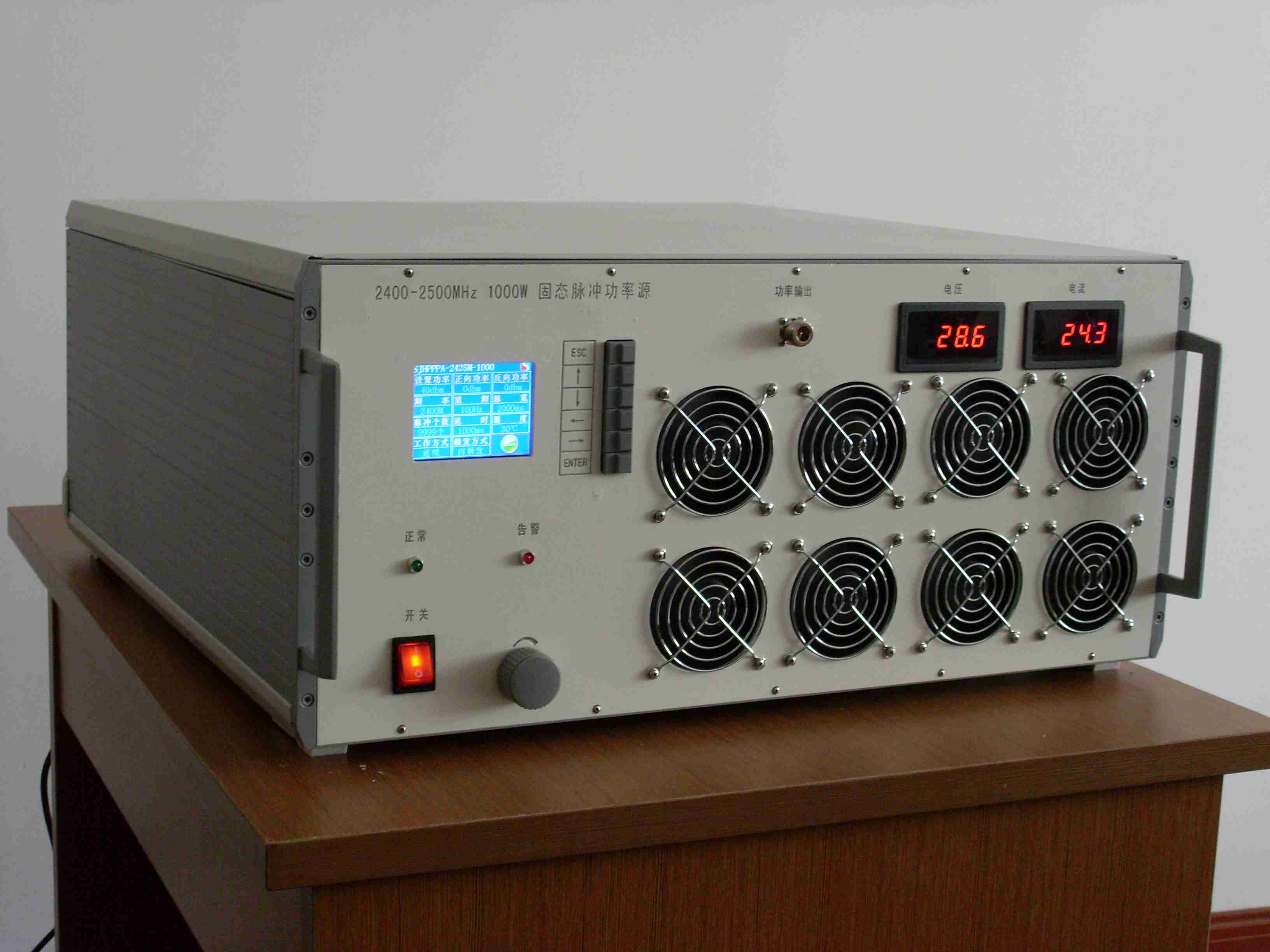 960-1215MHz 10KW 固态脉冲功率放大器